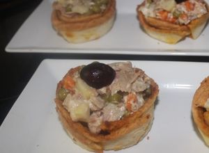 Una foto de Ensaladilla en cestitas