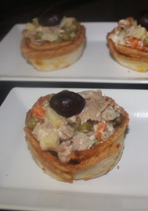 Una foto de Ensaladilla en cestitas