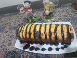 کیک دورنگ