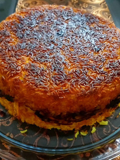 عکسی از دستور ته چین هویج