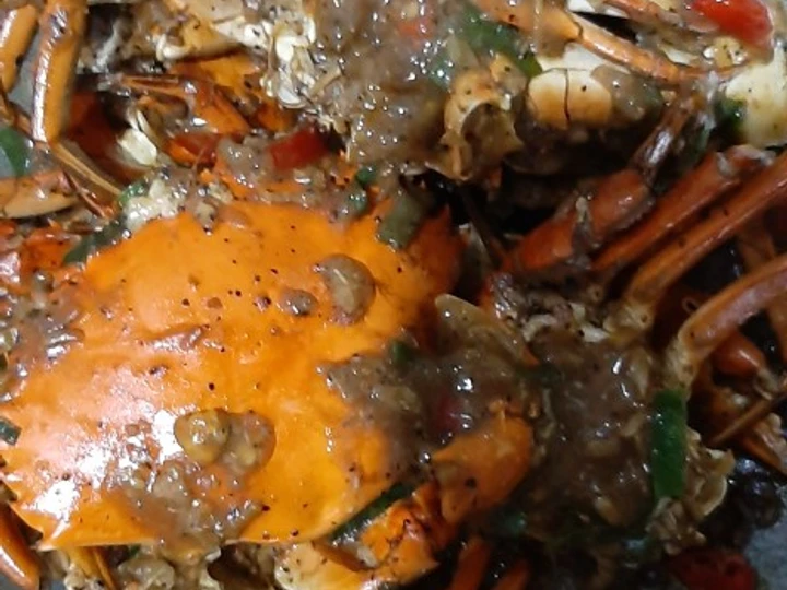 Cara Gampang Membuat Resep Kepiting lada hitam yang Lezat Anti Ribet, Mantap