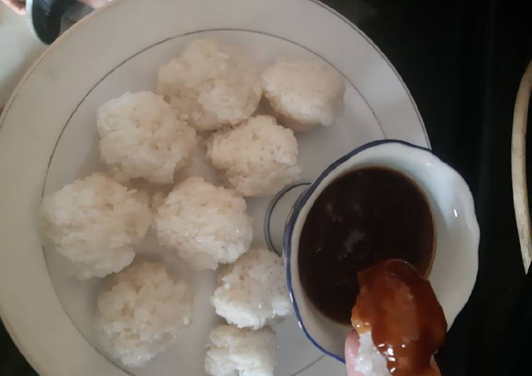 Bumbu meracik Sonkol saus gula merah(palopo') Lezat