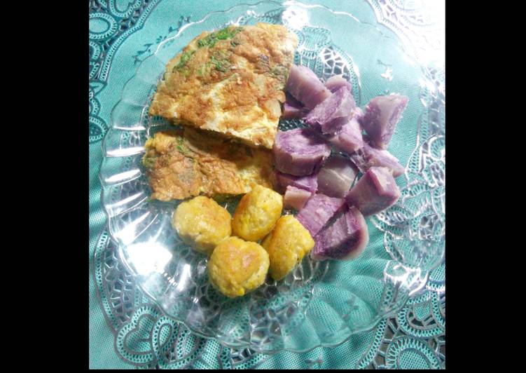 Resep Telur dadar sayur (menu diet), Lezat