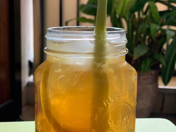 Cara Mudah Membuat Resep Serai Lemon Tea yang Lezat Anti Ribet, Bikin Ngiler