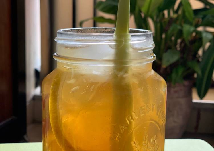 Resep Serai Lemon Tea Anti Gagal