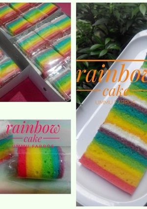 Foto resep Rainbow cake resep ny.liem