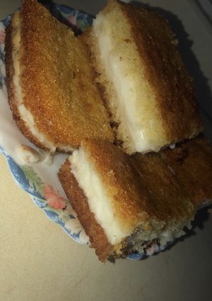 صورة لوصفة بسبوسة بالقشطة
