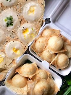 รูปของ ขนมไทยโบราณ | ขนมครก สูตรยกถาด.. 🥥
