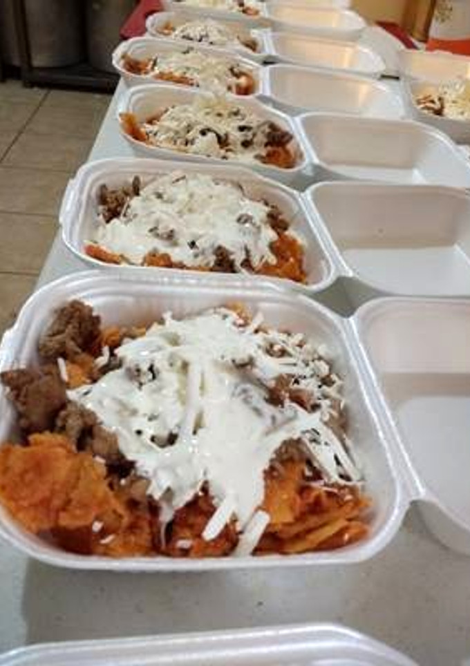 Una foto de Chilaquiles rojos