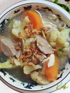 Foto resep Sop Bening Kembang Kol