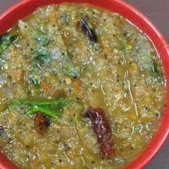 Kathirikai (Brinjal) Khichadi A picture of Kathirikai (Brinjal) Khichadi.