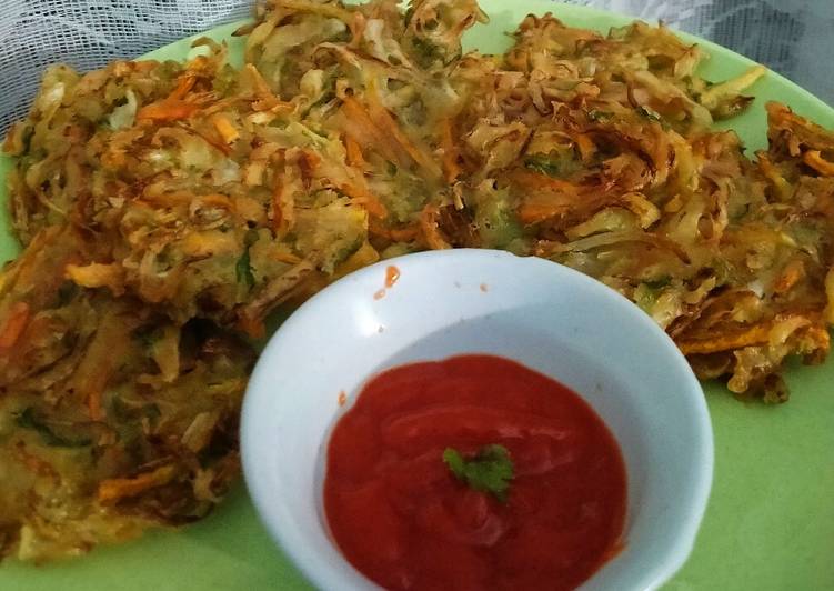 Mudah Cepat Memasak Bakwan Sayur Crispy Mudah Yummy Mantul