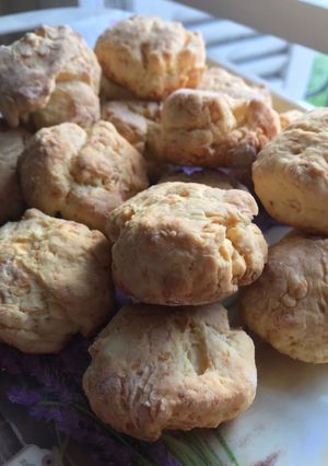 Una foto de Scones de queso