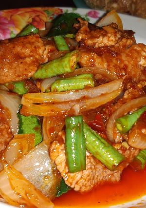 รูปของ ผัดพริกแกงหมู