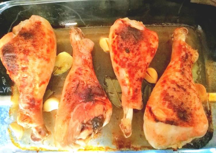 Muslo de pavo al horno fácil