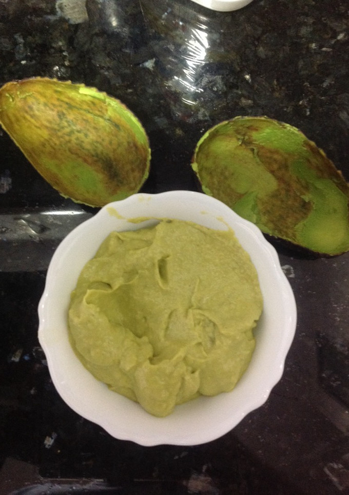 Una foto de Guacamole fácil