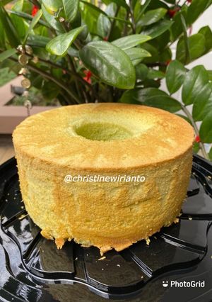 Foto resep Chiffon Pandan tanpa santan