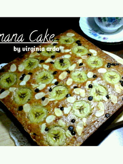 Foto resep Banana Cake No Mixer Anti Gagal