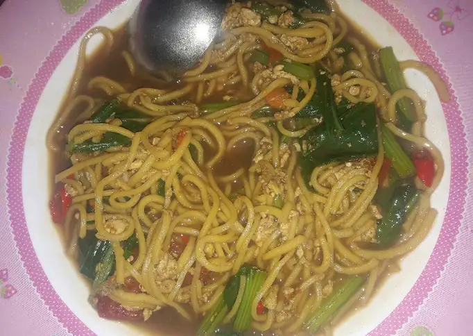 Bagaimana Menyiapkan Mie jawa kuah yang Lezat Sekali