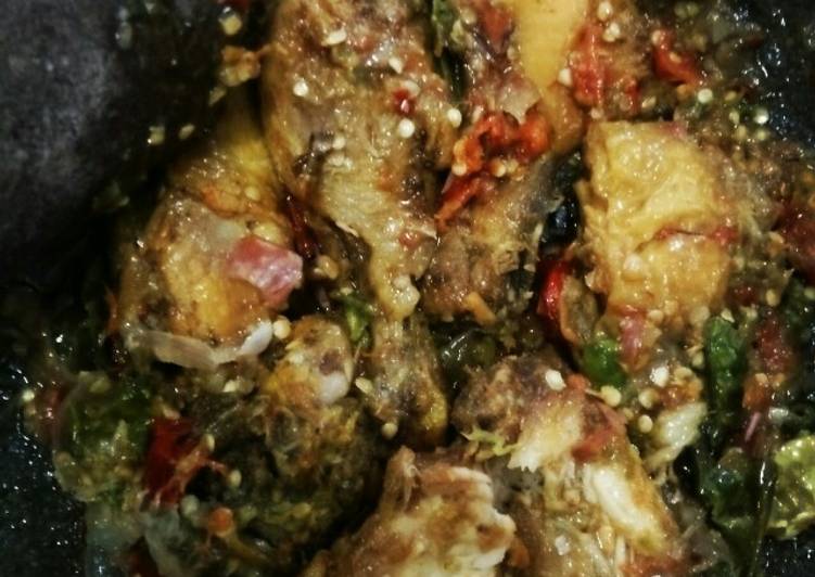 Resep Sambel Ayam Geprek (ga bau bawang putih), Enak Banget