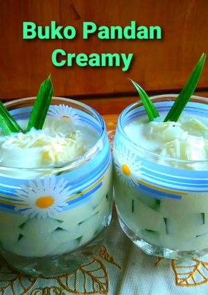 Foto resep Buko Pandan Creamy