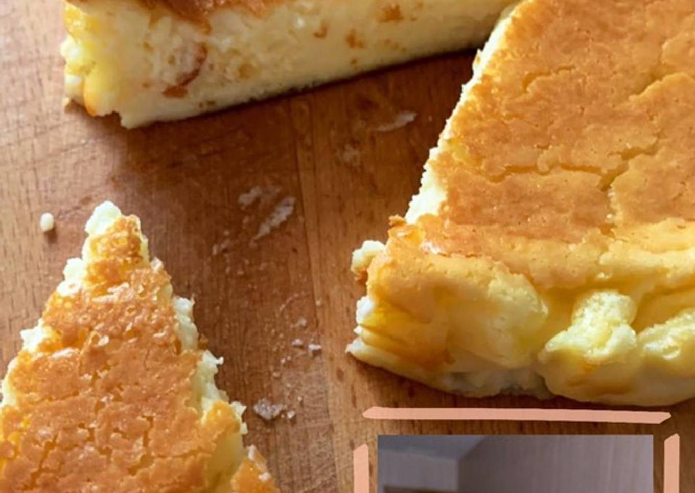 Tarta de queso al horno