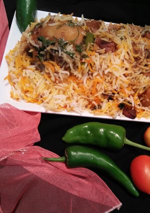 A picture of Beef biryani #KokabandCookpad.