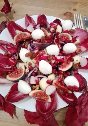 Una foto de Ensalada otoñal