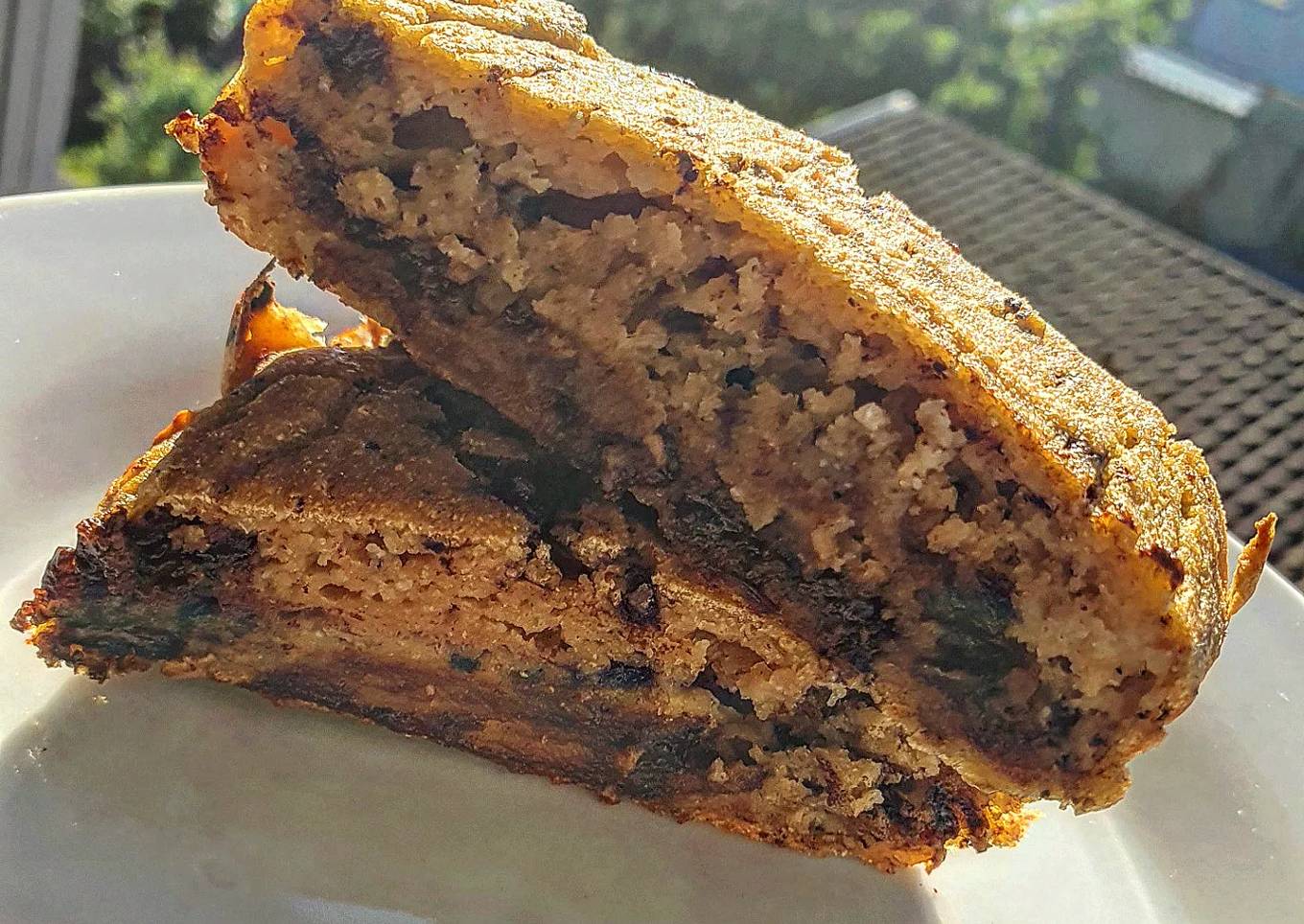 Cake healthy aux pépites de chocolat