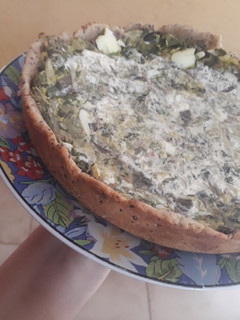 Una foto de Masa para tarta sin horno