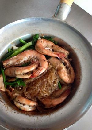 รูปของ กุ้งอบวุ้นเส้น
