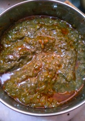 सरसों का साग (sarson ka saag recipe in Hindi) रेसिपी मुख्य फोटो