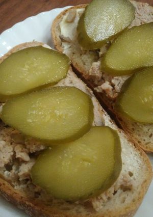 Zdjęcie przepisu Pieczeń rzymska z pieczarkami.