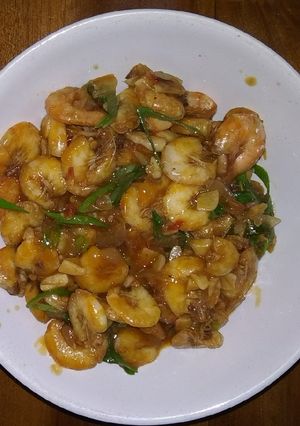 Foto resep Udang saos padang