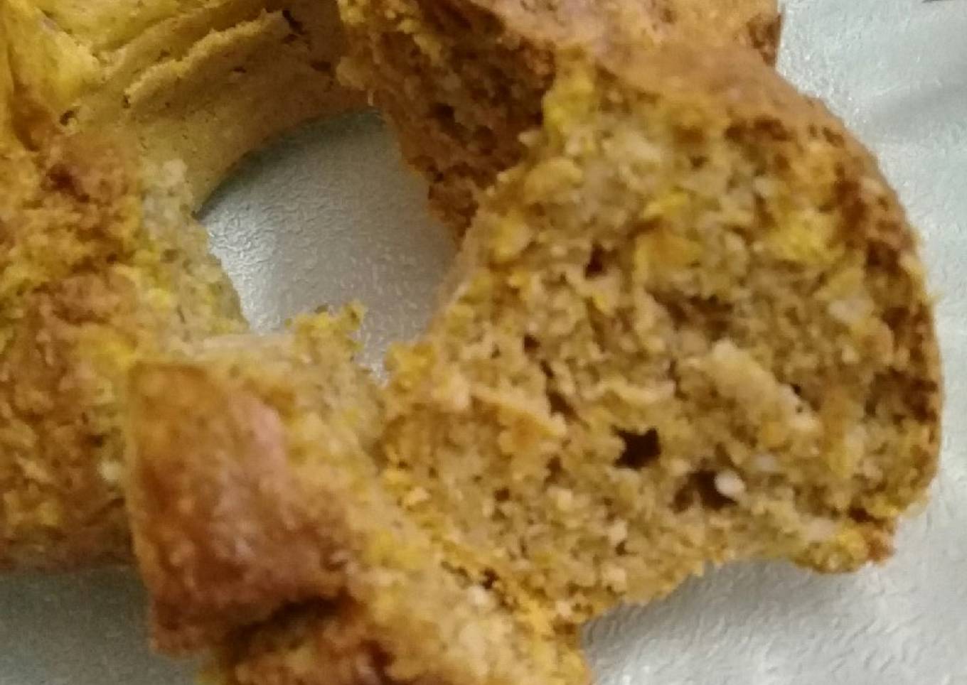 Budín de calabaza y avellanas🌰