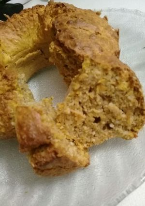 Una foto de Budín de calabaza y avellanas🌰