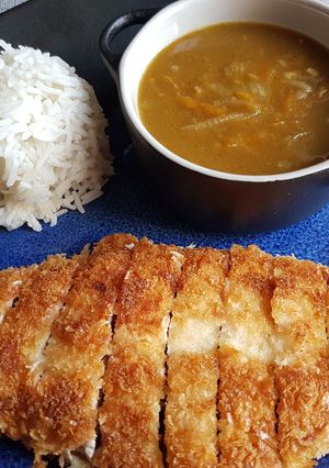 A picture of Katsu Chicken Curry.