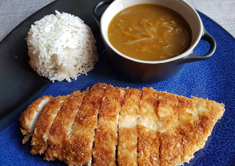 Easiest Way to Prepare Favorite Katsu Chicken Curry