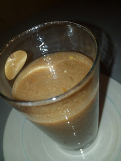 A picture of Banana and tomato smoothie# sokoto.