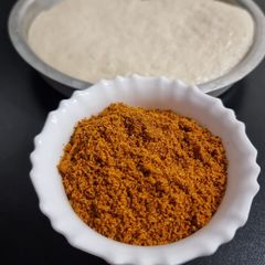 A picture of Idli Podi masala.