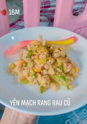 Hình của món Cơm chiên dương châu - phiên bản yến mạch.