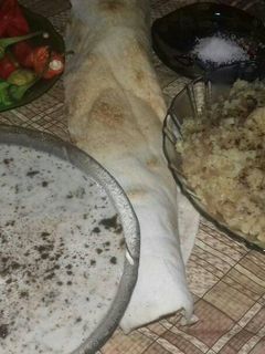 صورة لوصفة برغل بالشعيرية واللبنية 😍 حلبية