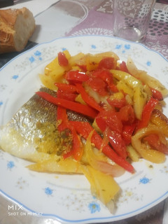 Una foto de Dorada al horno