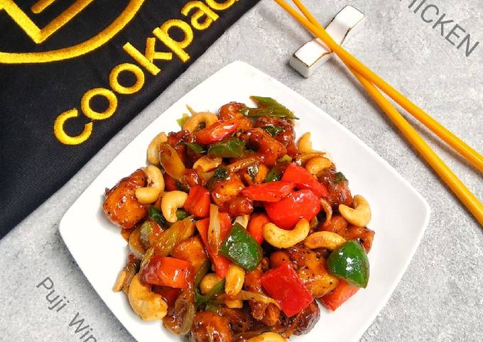 Langkah Mudah untuk Menyiapkan Kung pao chicken, Menggugah Selera
