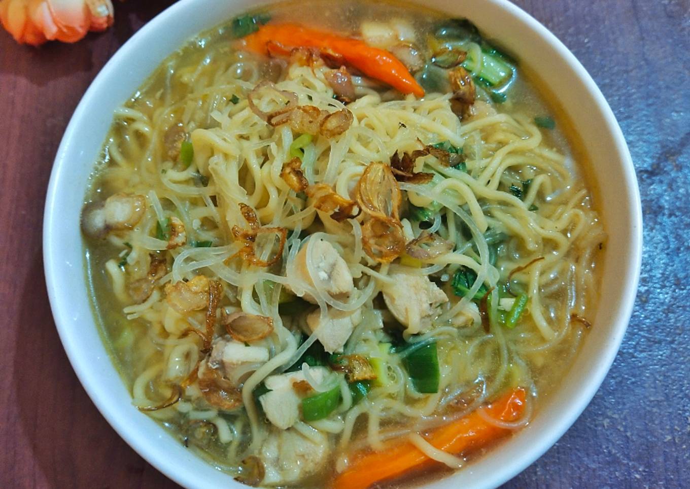 Mie Godog / Mie Rebus Kuah