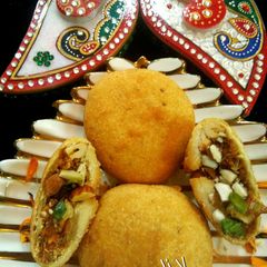 Dry Fruit Masala Kachori A picture of Dry Fruit Masala Kachori.