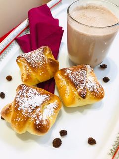 Mini túrós batyuk recept fotója