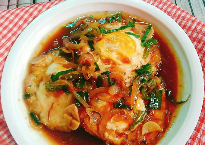 Resep Telur Ceplok Saus Inggris oleh Arshiya Kitchen Cookpad