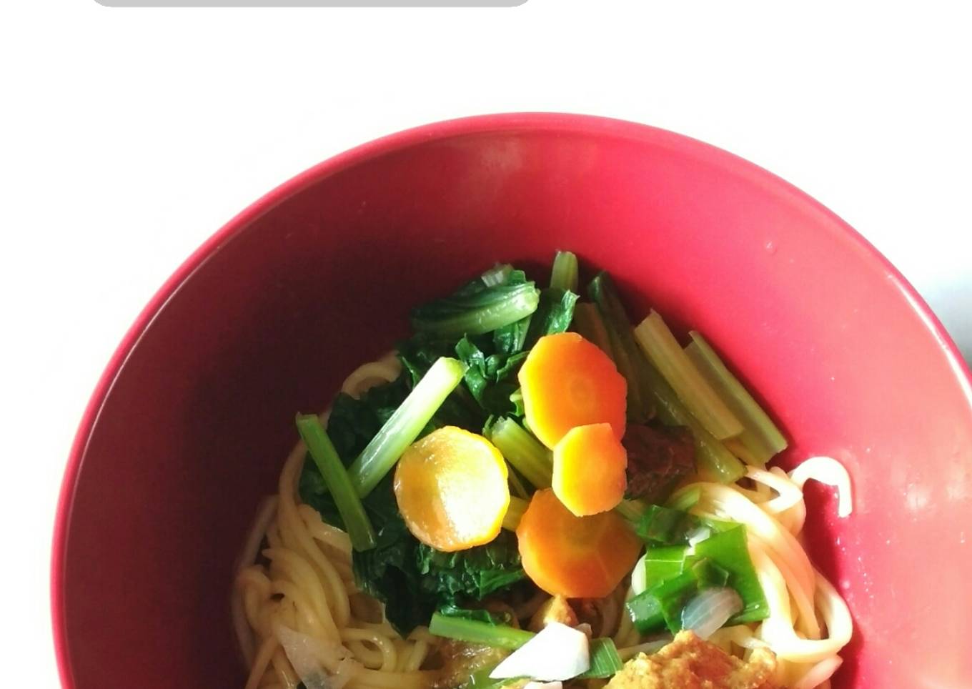 Mie ayam sederhana