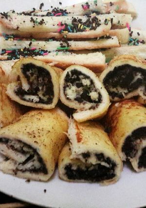 Foto resep Roti bakar oreo keju yuumii